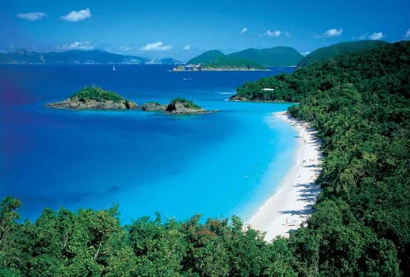 Cruz Bay Oasis | Walk to Beach & Stunning Views